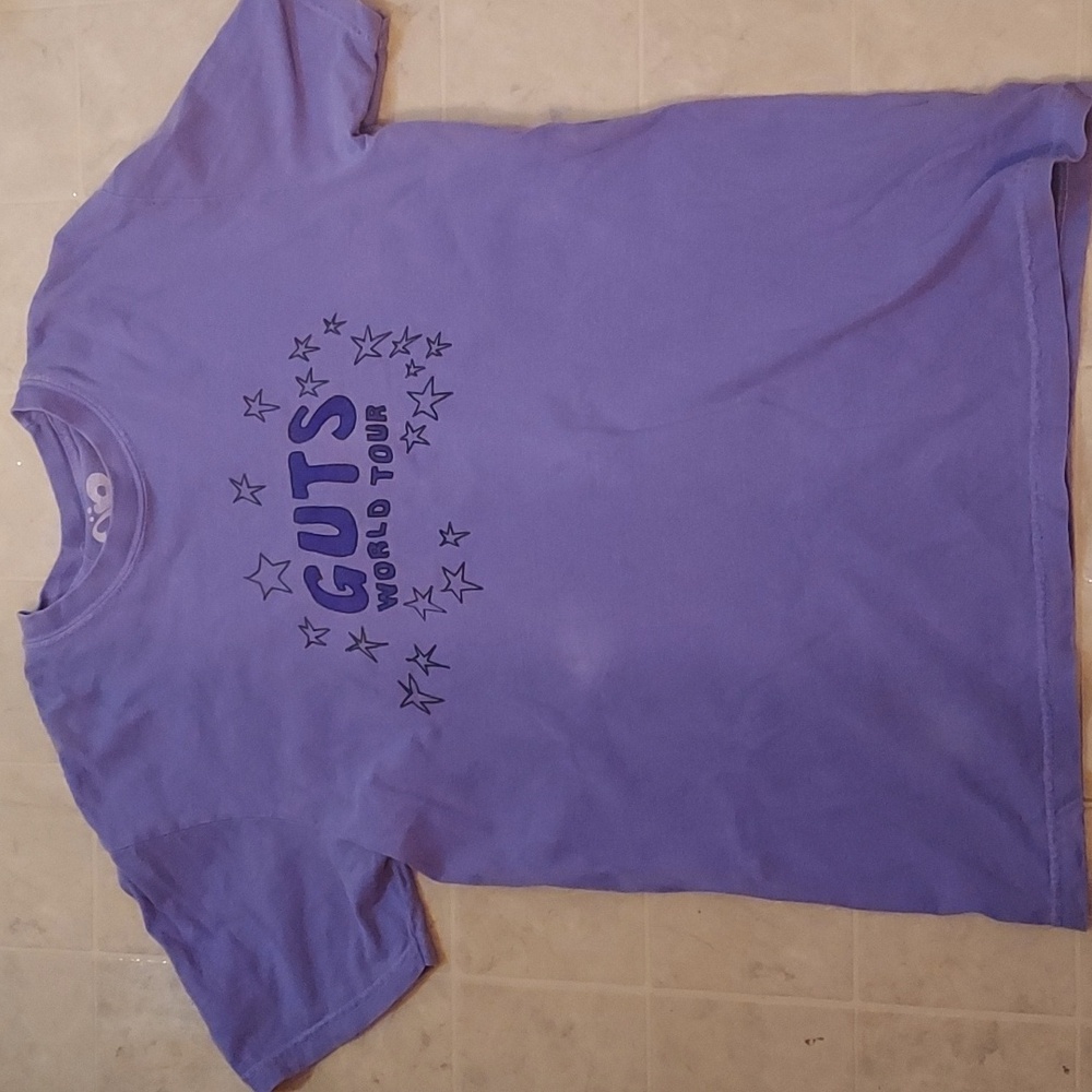 Olivia Rodrigo Guts Tour Shirt